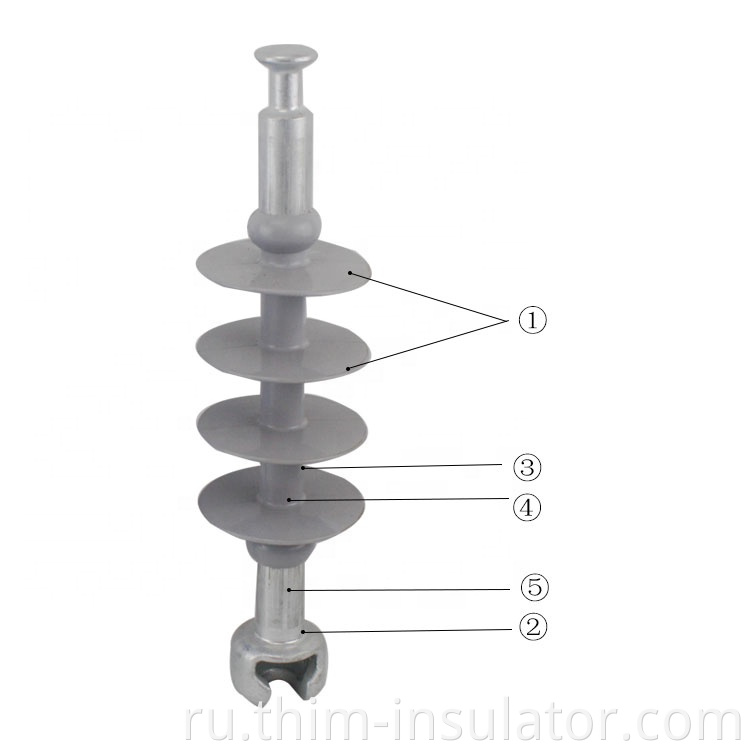 High Tension Suspension Insulator Polymer